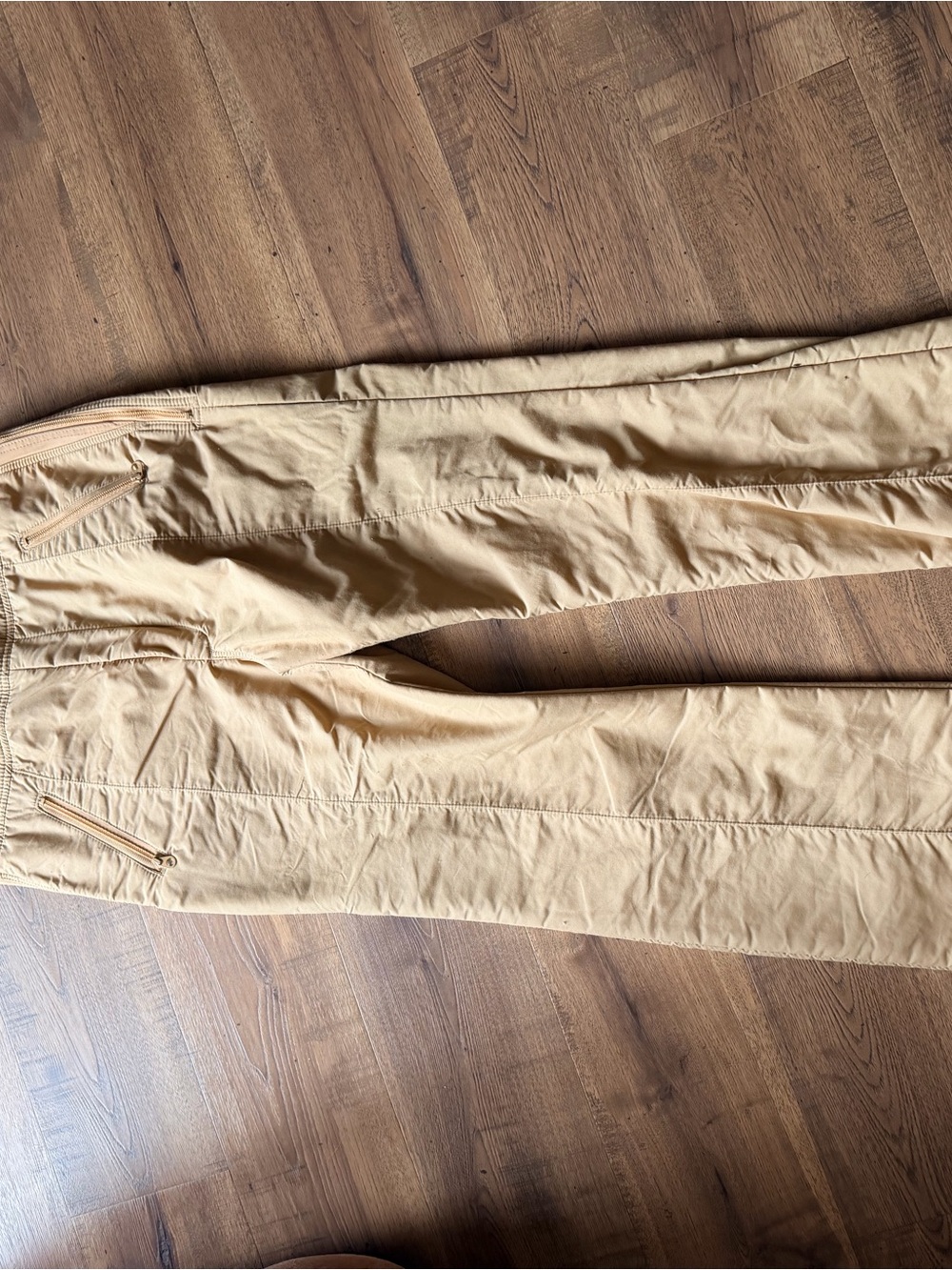 Levi's Men's Vintage tan ski bibs